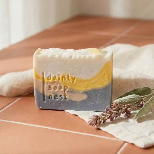 Dawn at Sea | Cold process natural bar soap fragrance-free