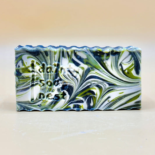 Vegan+All-natural Charcoal Soap gift box | Handmade face body soap