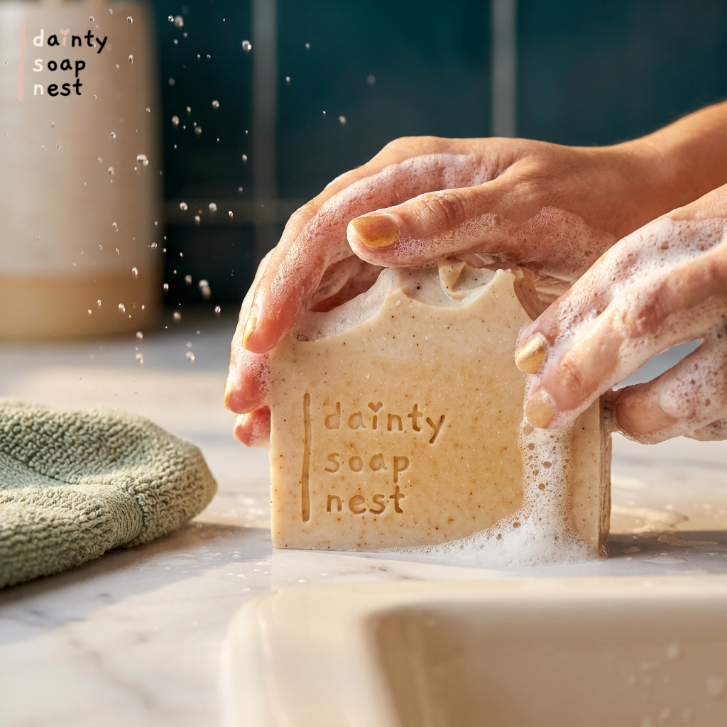 What types of natural soap are best for sensitive skin?