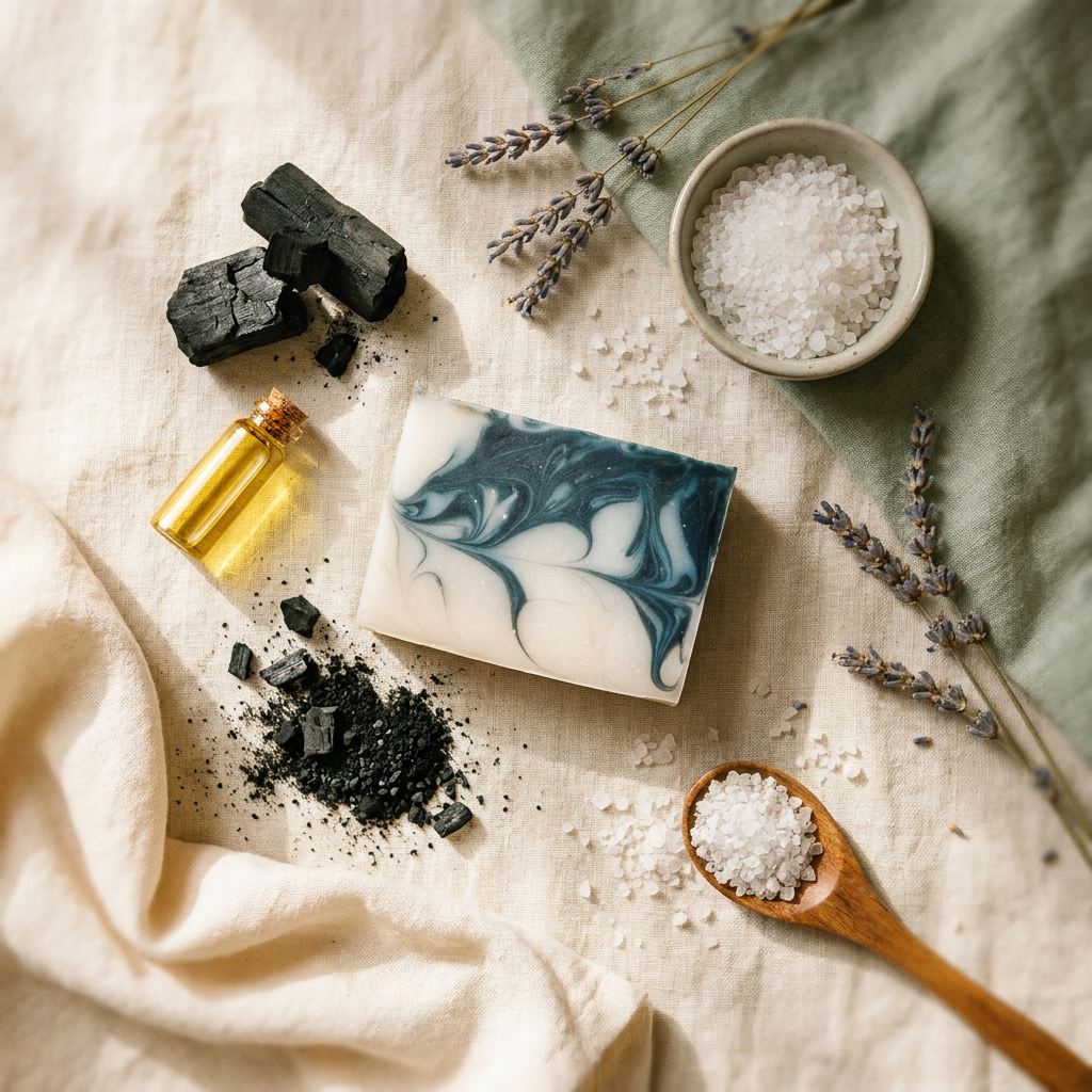Activated Charcoal Natural Soap