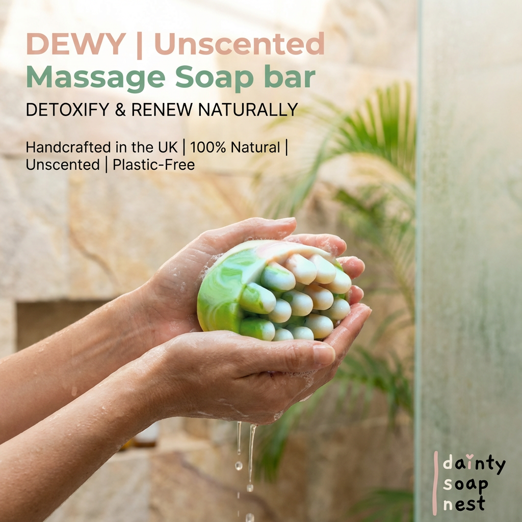 Dewy | Unscented massage soap bar