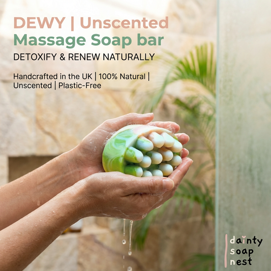 Dewy | Unscented massage soap bar