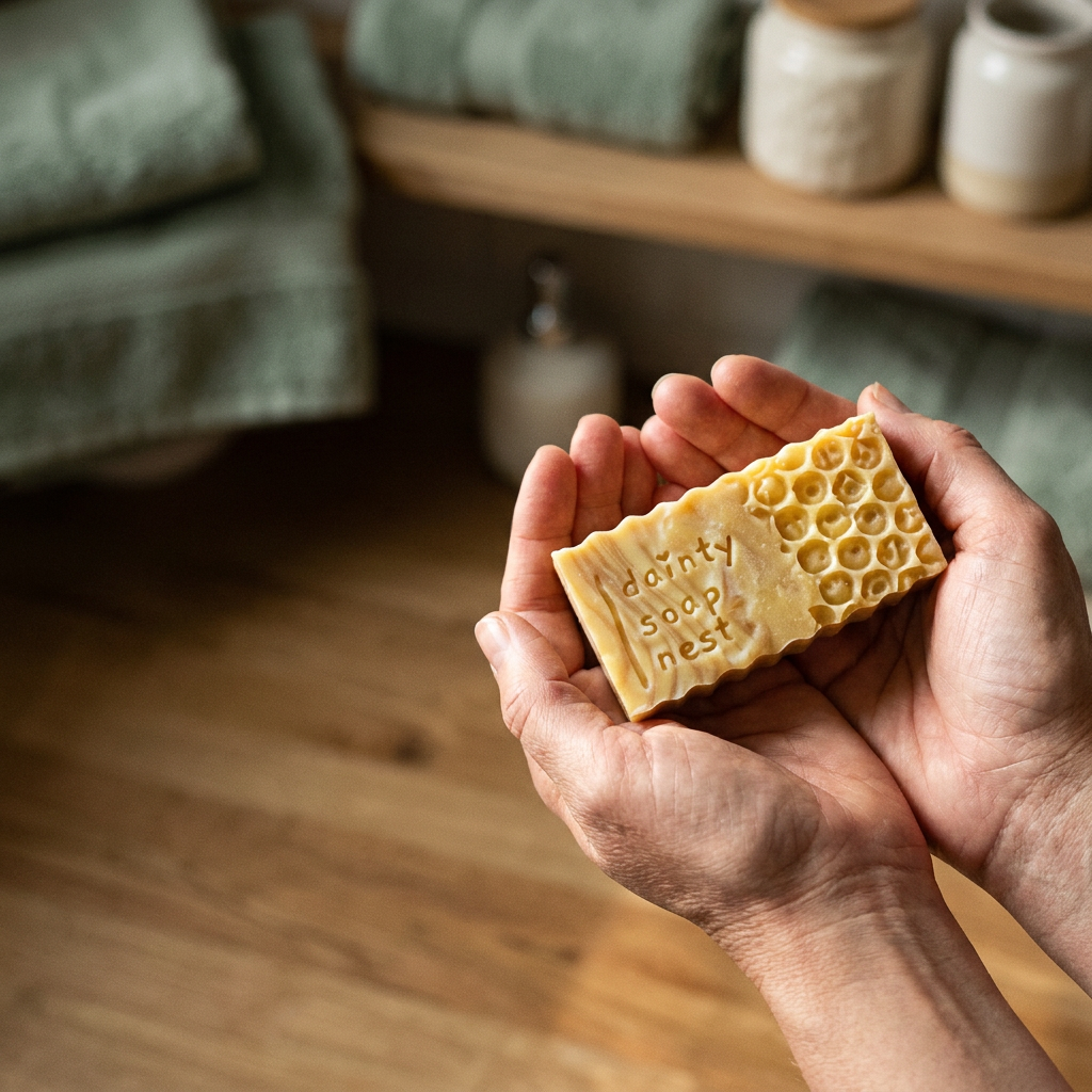 Velvety Honey |  Natural handmade soap for sensitive skin
