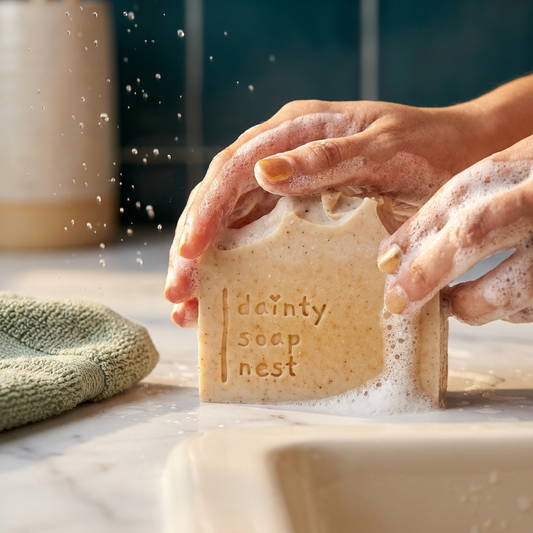 Purifying Turmeric face + body natural handmade soap