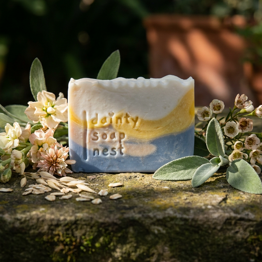 Dawn at Sea | Cold process natural bar soap fragrance-free