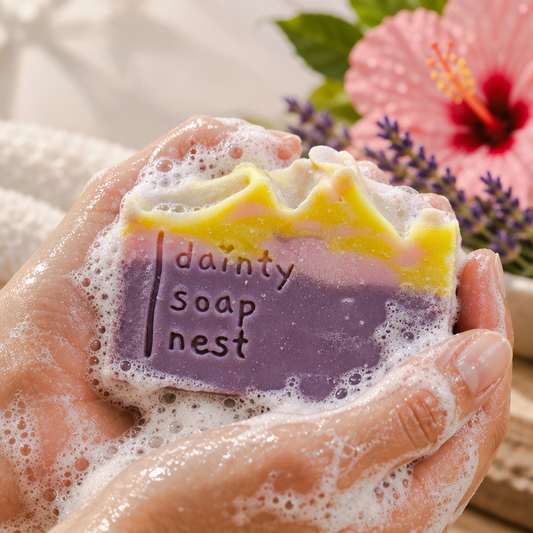 Wondrous Hibiscus | Natural handmade soap with Essential Oils