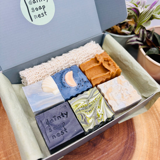 Dainty Mosaic Gift Box | Luxury artisan natural soap