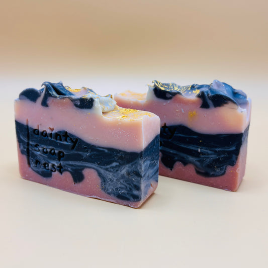 Richly Lush Hibiscus | Face + body natural handmade soap