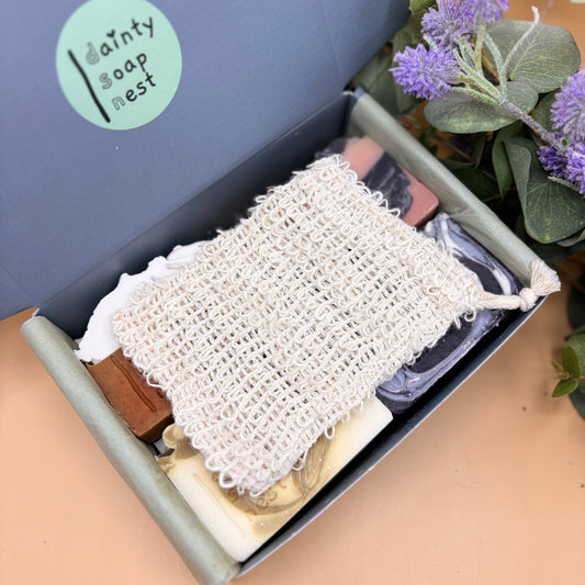Luxury Essential Oil Scented Soaps Gift Box | Artisan-crafted natural soap bars