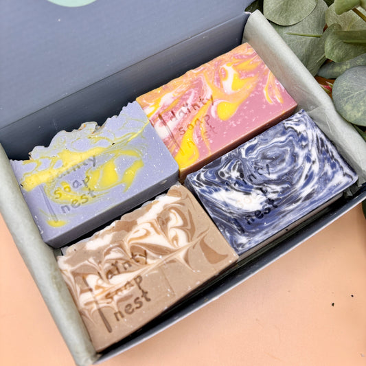 100% Natural artisan soap gift box | handmade soaps