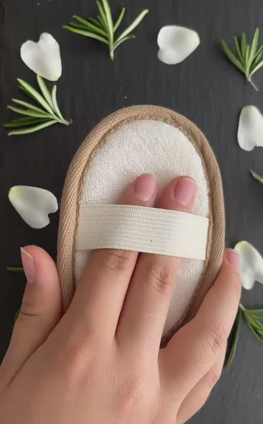 Natural Loofah Body & Face sponge pad